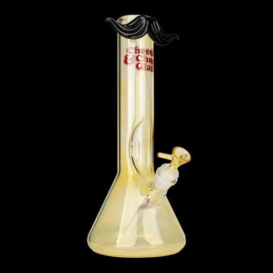 CHEECH & CHONG - MOUSTACHE RIDE BEAKER BONG (12")
