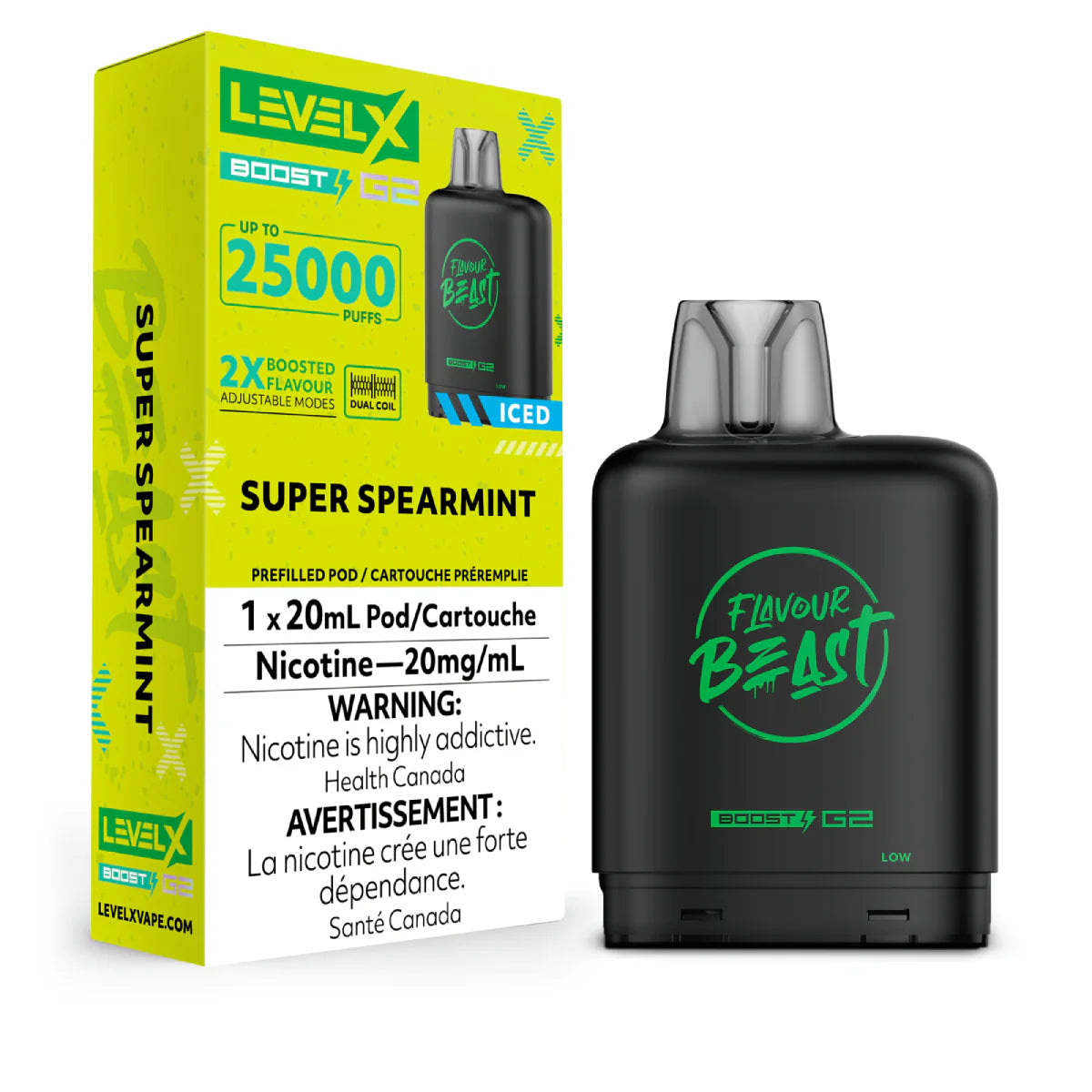 FLAVOUR BEAST LEVEL X BOOST 25K PODS