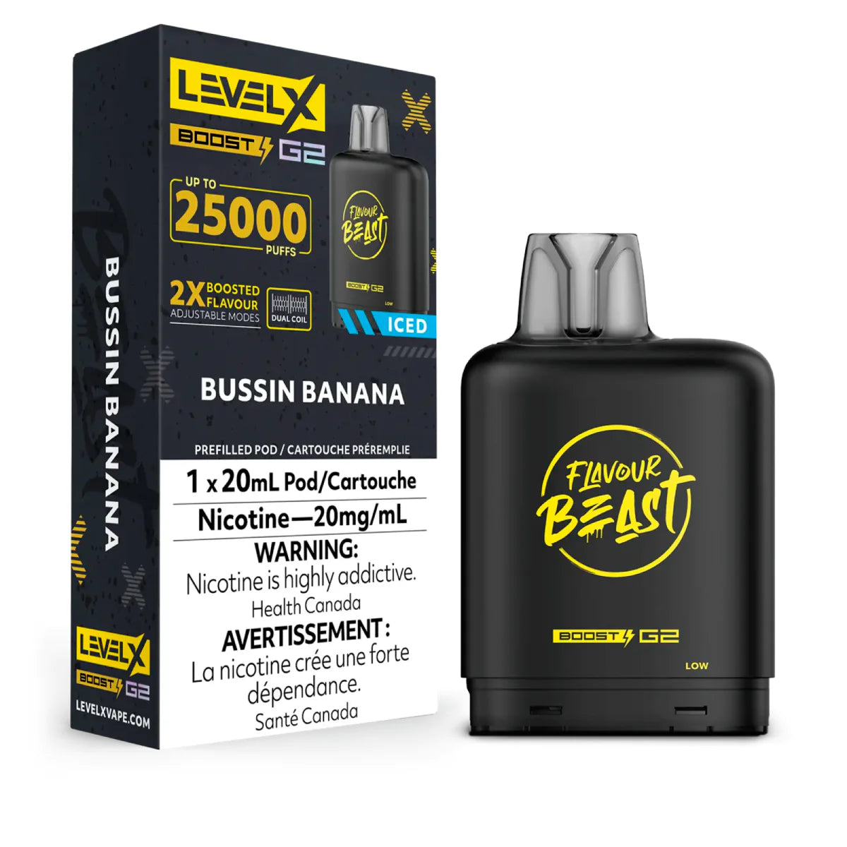 FLAVOUR BEAST LEVEL X BOOST 25K PODS